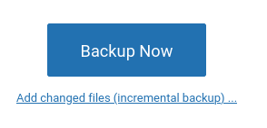 Start Backup